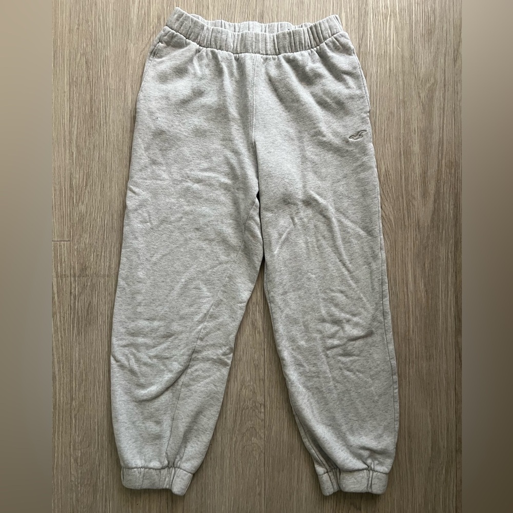 Hollister Gray Ultra High-Rise Apparel